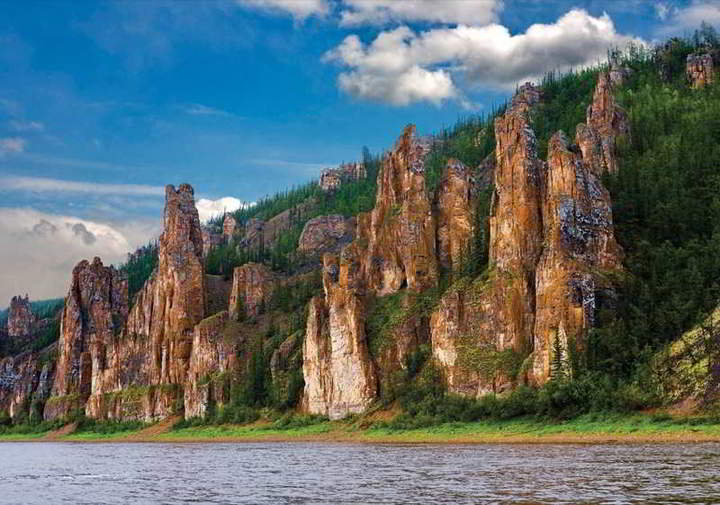 Якутия, река Лена, Ленские столбы