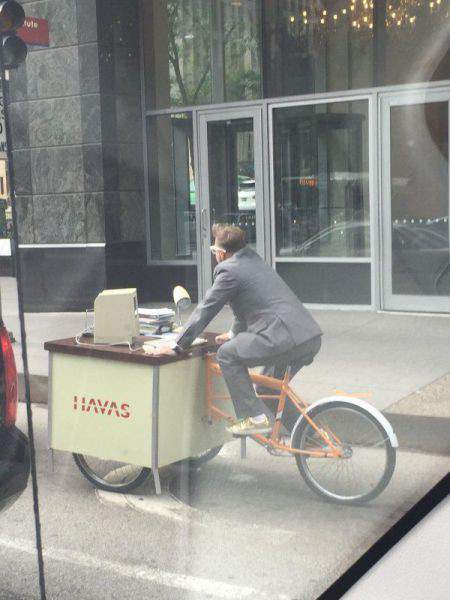 -Да я всегда работу на дом беру.. :-(