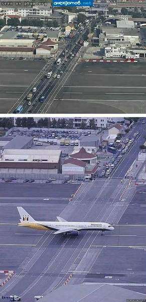 Авиадорожный переезд.