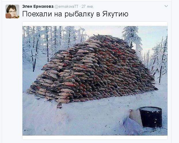 А потом жалуются что в реках ловить нечего