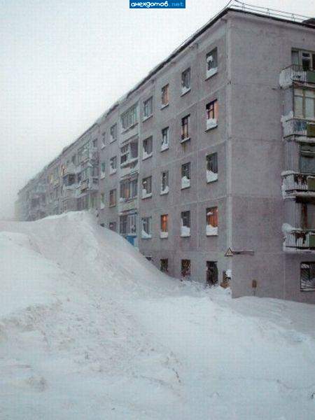 все что осталось от 9ти этажки