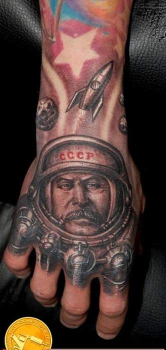 Сталин в космосе - сильно!