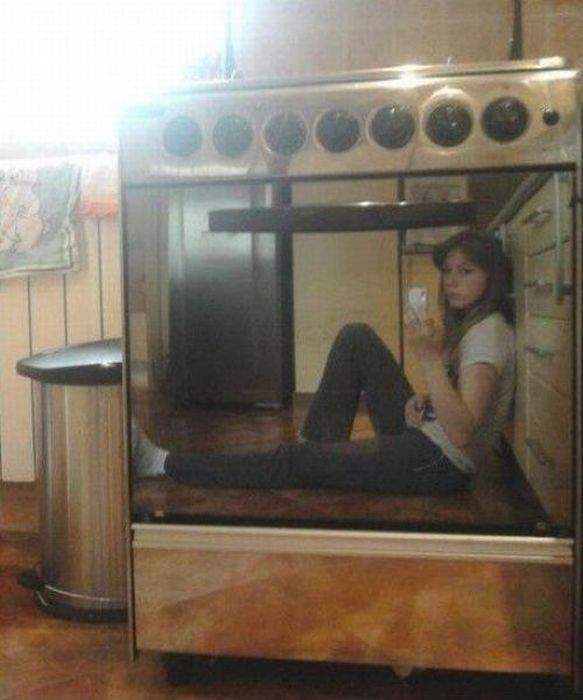Это подсознательное, хочет, чтобы ее жарили...
