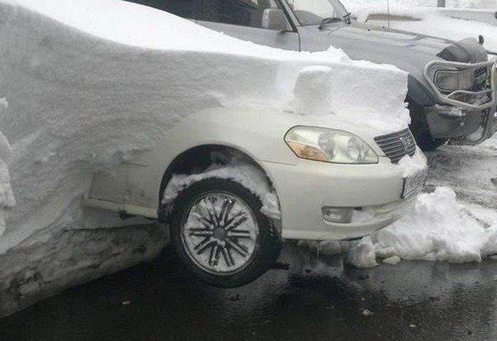 это его кипяточком похоже подмыло!