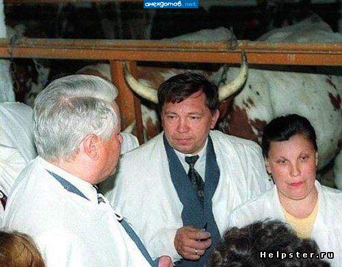 -А моя жена,Борис Николаевич-самая верная женщина! -Да уж вижу!