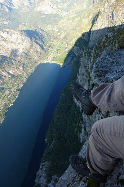 Lysefjord, Норвегия.