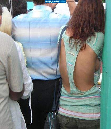 Мамины трусы для майки великоваты...