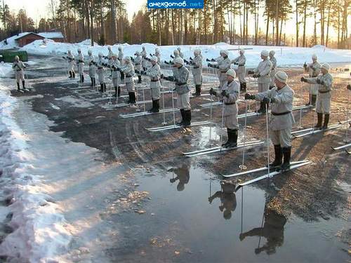 Эстонские биотлонисты