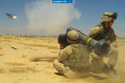 - Слушай, а Иран точно в той стороне? - Да какая разница Иран, Ирак. Им всем демократия нужна.