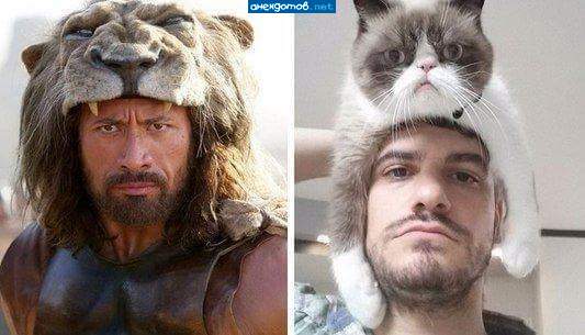 У правого - котейка суровей!