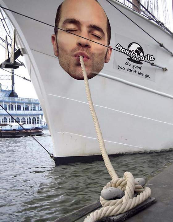 Какая морда, такие и макароны!