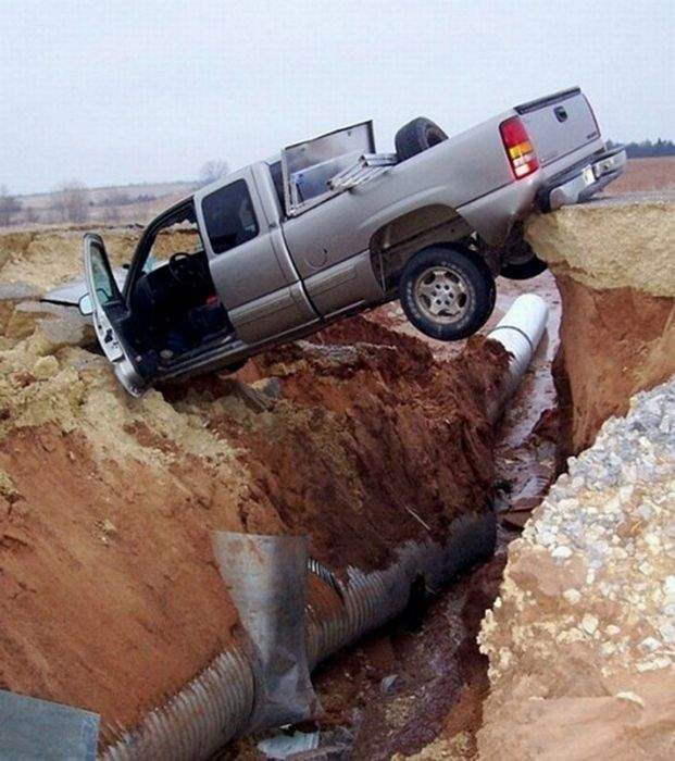 А еще говорят у нас дороги плохие