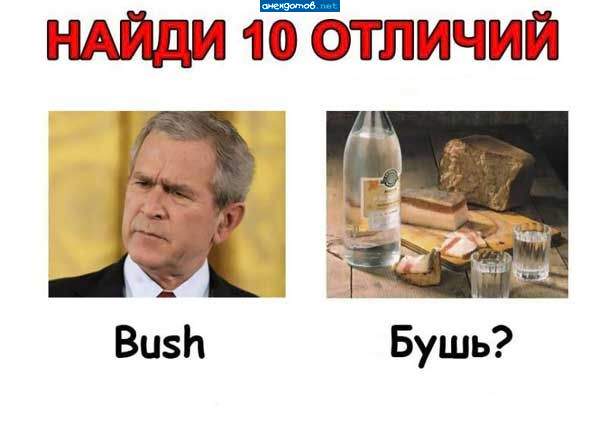 Правый Бушь мне нравится гораздо больше!