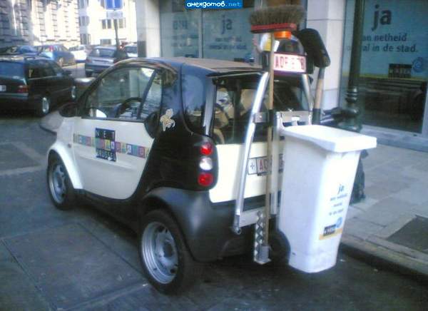 Мусоровоз для микронанорайона.