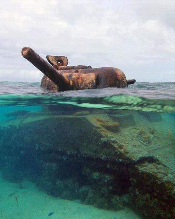 Пока эстонцы ехали на фронт - появилось море